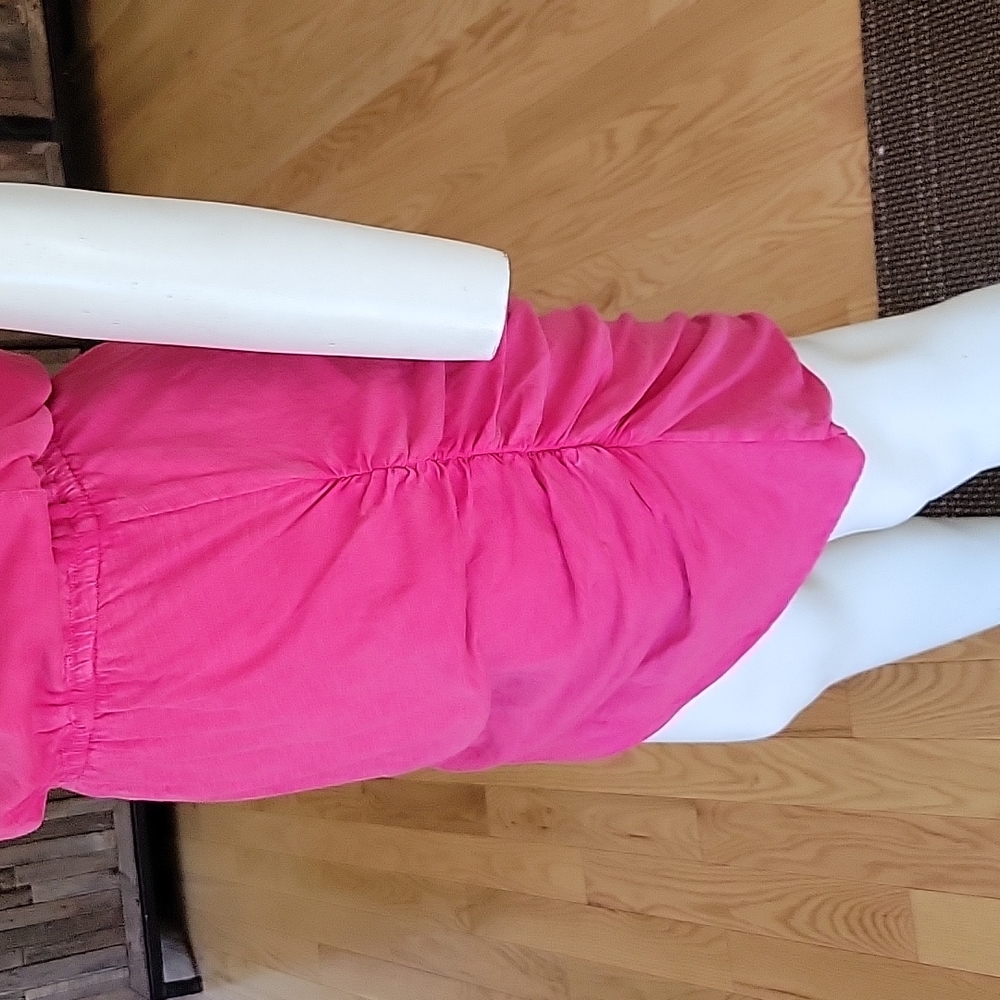 Anthropologie Saturday Sunday Tracey Ruched Mini Dress - Picture 4 of 14